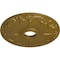Ekena Millwork Kent Ceiling Medallion (Fits Canopies up to 5"), Hand-Painted Gold, 18"OD x 3 1/2"ID x 1 1/4"P CM18KEGLS - alternate 3